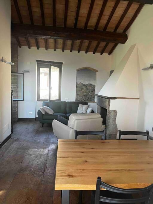 Medieval Tower In Umbria With Swimming Pool Montelagello Экстерьер фото